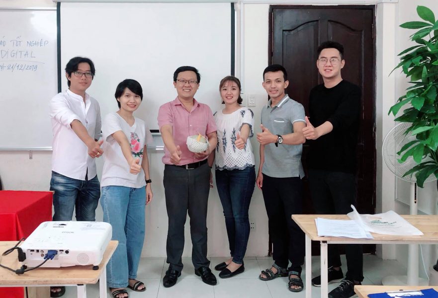 Bảo vệ đồ án Digital Marketing đợt tháng 12/2019