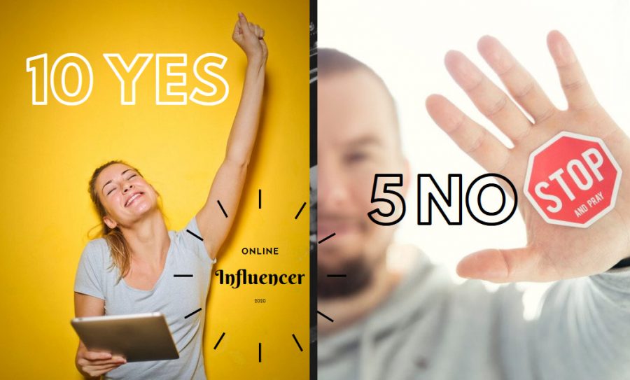 10 điều NÊN và 5 điều KHÔNG NÊN khi quảng cáo từ người gây ảnh hưởng quảng cáo từ người gây ảnh hưởng