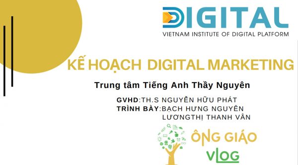 Do An Digital Marketing Trung Tam Tieng Anh