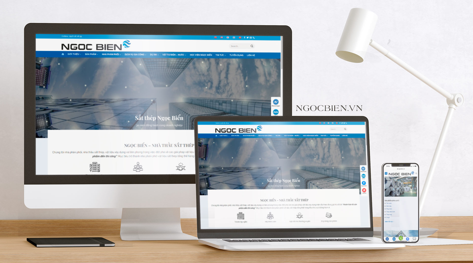 Website Ngoc Bien Vn