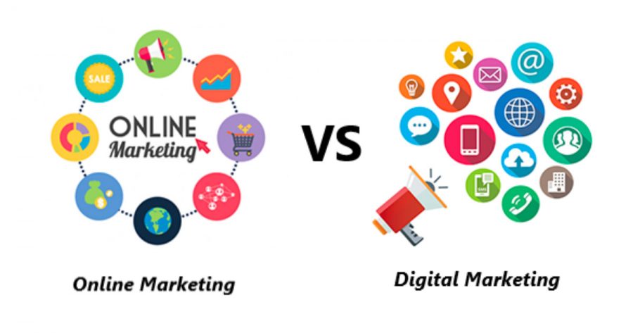 Sự khác biệt giữa Digital Marketing và Online Marketing Online Marketing Va Digital Marketing
