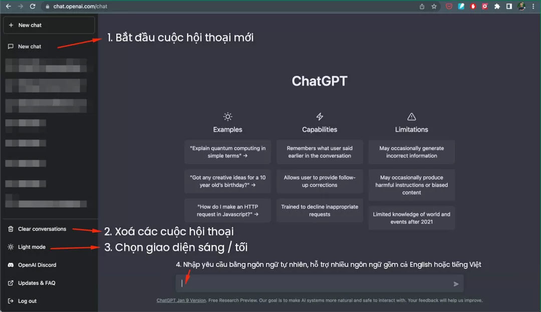 Giao Dien Chatgpt