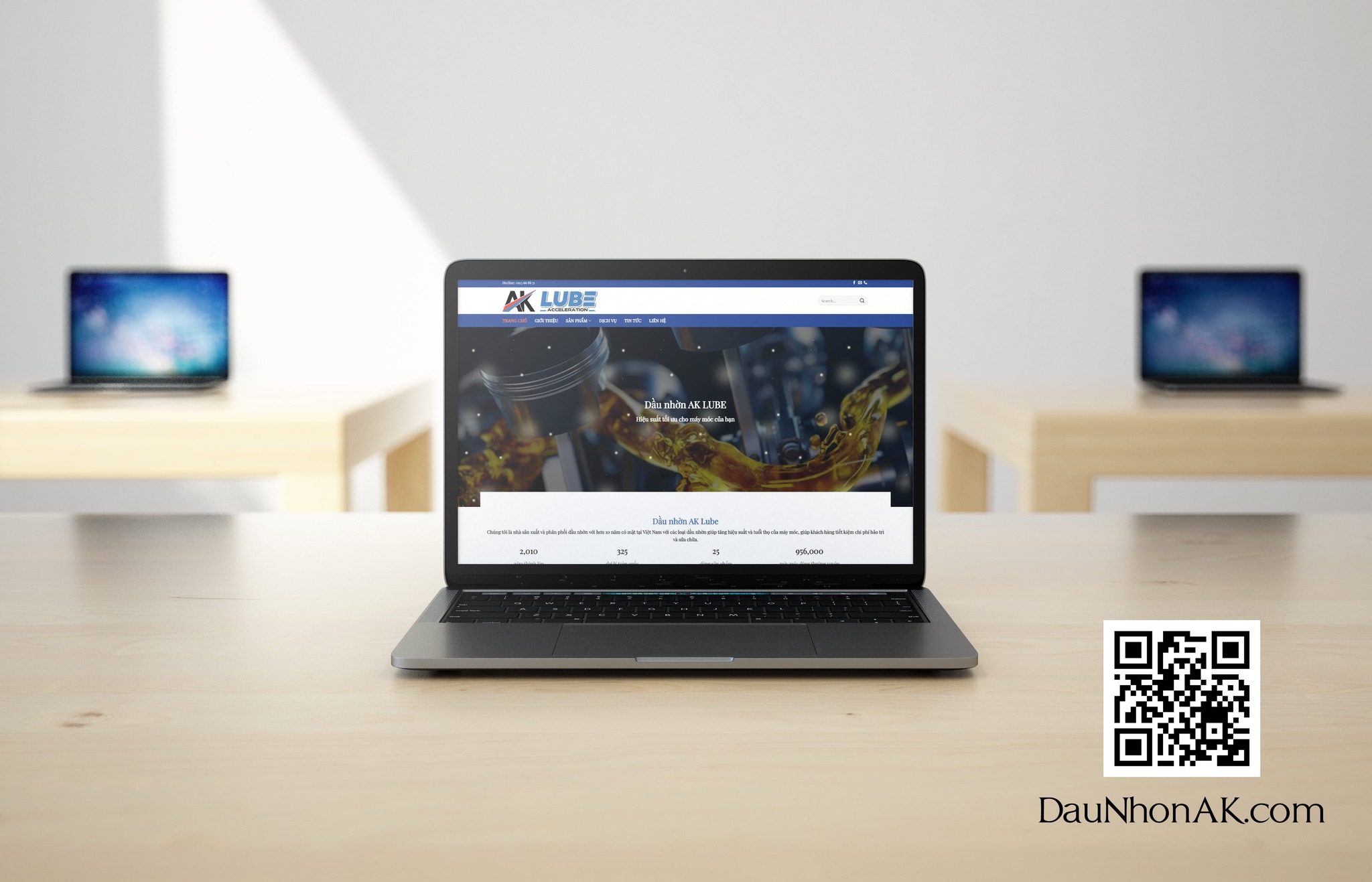 Website Dau Nho Ak Lube