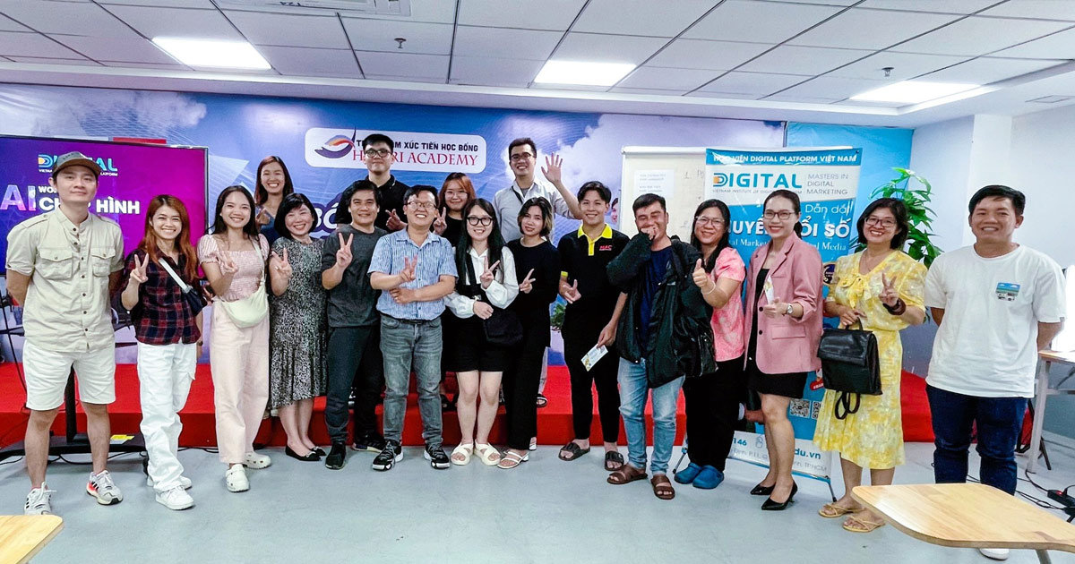 Workshop ứng dụng AI lên concept chụp hình thương mại