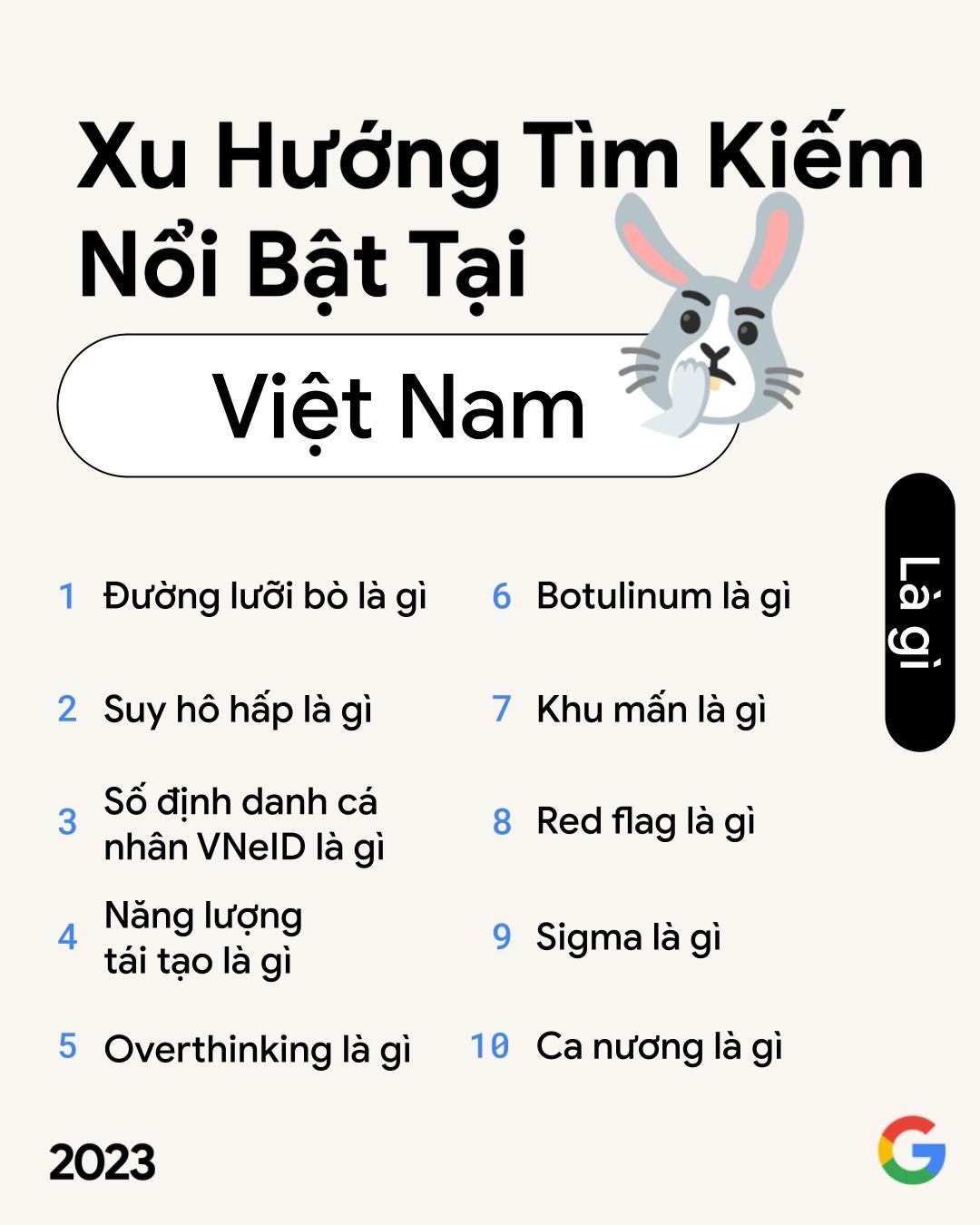 Google công bố xu hướng tìm kiếm nổi bật năm 2023 tại Việt Nam