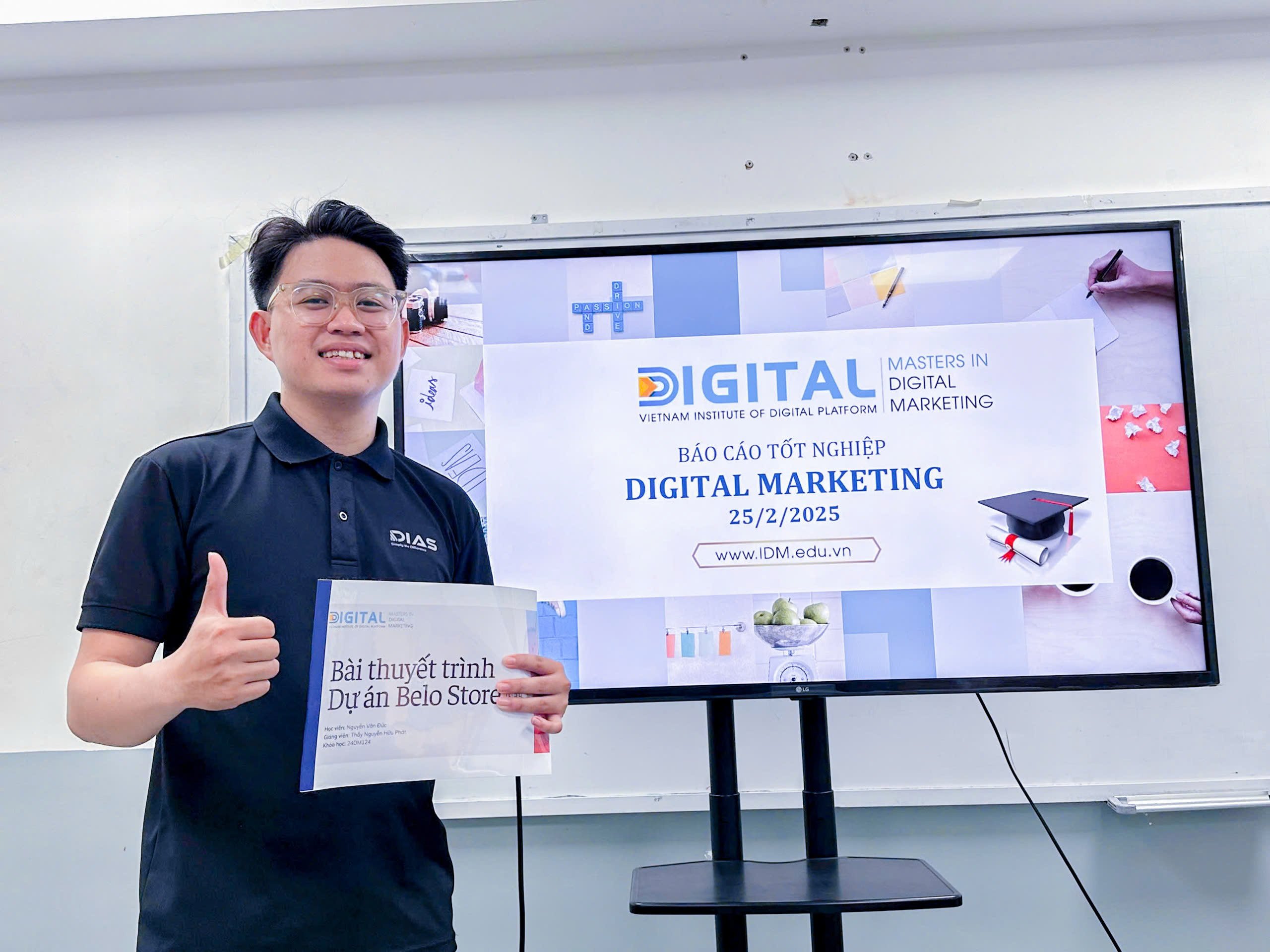 Báo cáo đồ án khóa học Digital Marketing- Lớp 24DM124