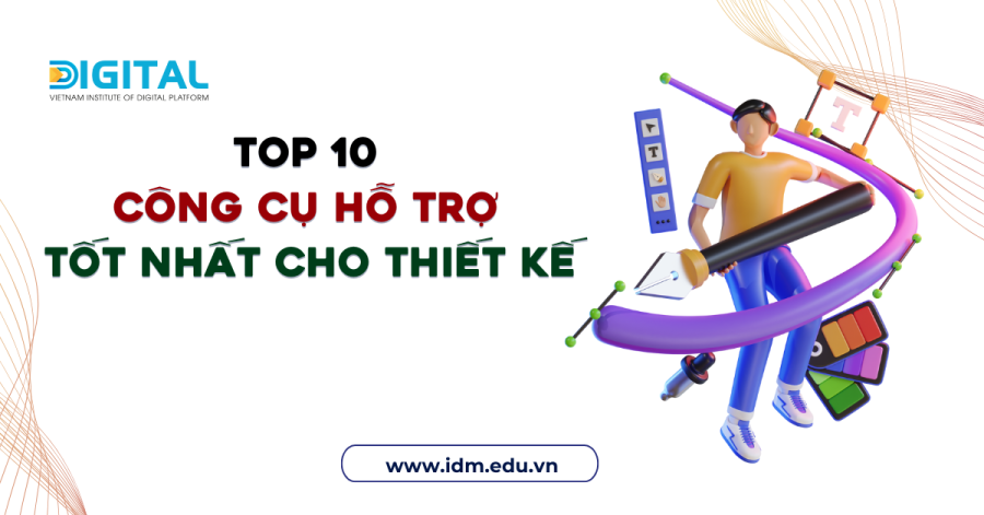 Top 10 công cụ hỗ trợ tốt nhất cho thiết kế Web Idm