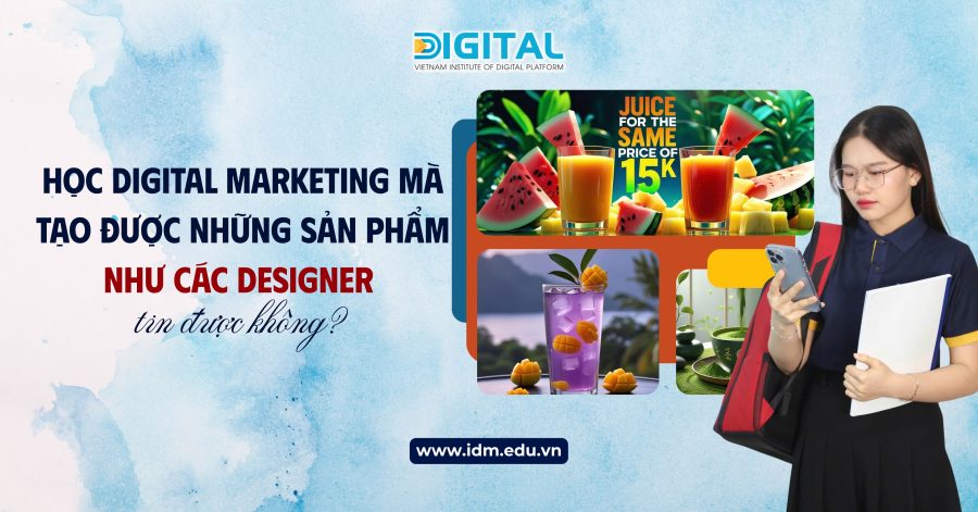 Học Digital Marketing Có Thể Thiết Kế Như Designer – Sự Thật Hay Chỉ Là Ảo Tưởng?